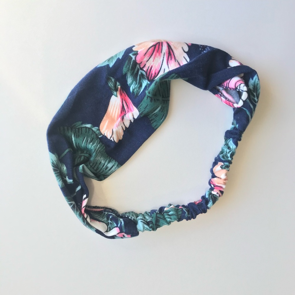 🆕 4 Pack floral pattern yoga headbands - Picture 2 of 6